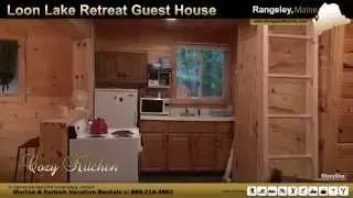 Vacation Rental in Rangeley, Maine -Loon Lake Retreat Guest House