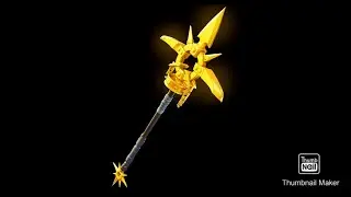 Fortnite Gilded Scepter Pickaxe Gameplay