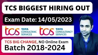 TCS Finally Started Hiring | TCS Hiring 40,000 In Financial Year | TCS Big Change