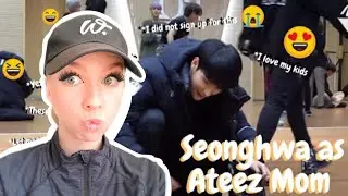 Reacting to Ateez: Seonghwa as relatable Mom