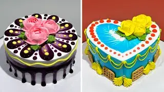 Quick & Simple Cake Decorating Ideas | Most Satisfying Chocolate | So Yummy Chocolate Cake Recipes