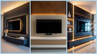 Luxury Tv Unit Design Trends  2025 | Stylish Floating Cabinets & Living Room Ideas