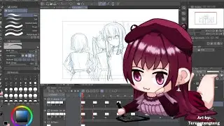 【 Drawing 】Animasi Bocchi the rock Fan Art 【 Vtuber ID 】
