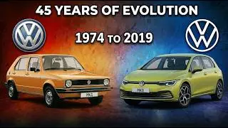 VW Golf MK1 to MK8: The Ultimate Evolution (1974-2019)