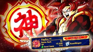 FINAL GRIND FOR GOD RANK IN PVP - BR 70! Top 300 Gameplay! (Dragon Ball LEGENDS PvP)