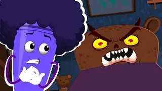 Crayons club | mummy who's under the bed ? | scary songs for kids