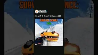 BeamNG.drive Survival Chance (With Dummies) | Realistic Car Crashes #23