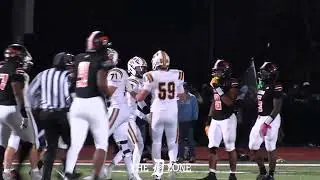 Saline 2027 WR Cruz Hanson game highlights vs. Belleville