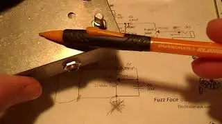 Part 2: Fuzz face guitar pedal build