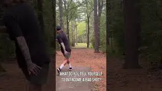 What do you tell yourself after a missed line to regroup the mental game?🧠 #discgolf #reels #frolf