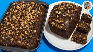 Healthy Banana Walnut Cake | No Maida No Sugar | Eggless Moist Banana Cake