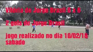 JORGE BRASIL EM MAIS UM JOGO DE FUTEBOL.