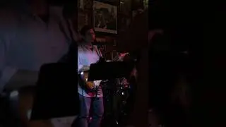 SPREADING THE JELLY AT THE RIVERSHACK TAVERN.