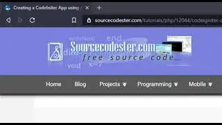 Creating a CodeIgniter App using jQuery Ajax Tutorial Demo