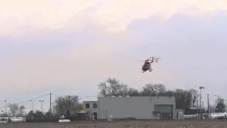 ec-145 REGA2 nice take off from Euroairport ML/BSL