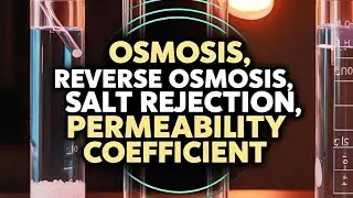 Osmosis, Reverse osmosis, Porosity, Permeability Coefficient, Salt Rejection