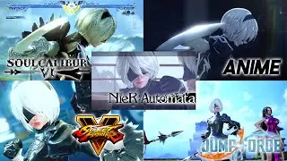 2B Character Attacks differences In All Games (PS4 - PS5 - PC)
