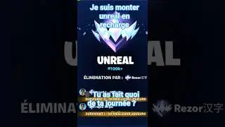 Oui je suis enfin unreal #unrealengine #unchained #superpit #fortnite #championsleague #null #enfin