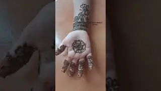 Easy Kinder Mehndi Design