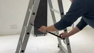 4. Scaffolding to A-frame ladder
