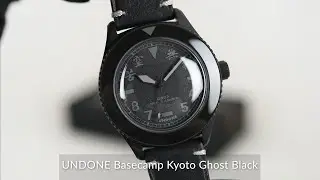 UNDONE Basecamp Kyoto Ghost Black