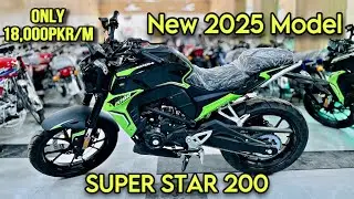 Super Star 200cc New Model 2025 Green Color Review
