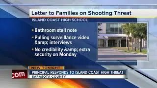 Island Coast High School releases statement regarding a threat