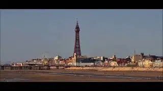 Blackpool South Shore Promenade, United Kingdom Holiday 09-2020 2400x1080 30fps