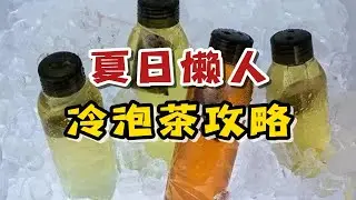 夏日懒人冷泡茶攻略，一点也不输无糖茶饮，随手一泡都好喝！