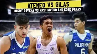 Thirdy Ravena vs Kobe Paras and Ricci Rivero! l Monster Dunk by Thirdy! l ADMU vs Gilas Cadets!