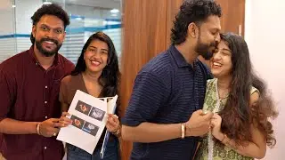 Husband&rsquo;s Reaction on pregnancy 😍❤️ 