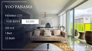 $2,300 Amazing Apartment with City View for rent at Yoo & Arts Panama