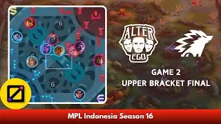 [Mini Map] Alter Ego vs ONIC Esports - Game 2 - Upper Bracket Final - MPL ID S16 Playoffs