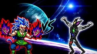 Goku SSJ7 V4 OP VS Monster Garou V2 OP in Jump Force Mugen
