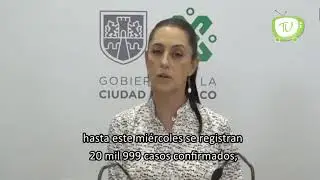 Capacidad hospitalaria tiene un 27.3% en la Ciudad de M&eacute;xico: Claudia Sheinbaum