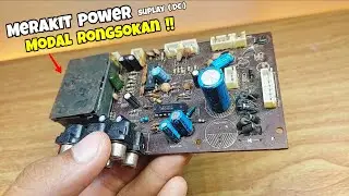 BIKIN POWER SUPLAY DC CUMA MODAL RONGSOKAN ‼️