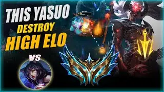 ROUFENG YASUO VS AHRI | HOW TO DESTROY CHALLENGER ELO WITH YASUO