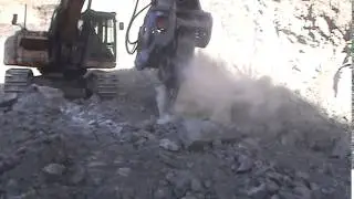 Vibroripper Sabinas, Coahuila mina de carbon Haro Rent