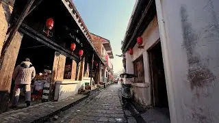 Walking Through Keli Village, Honghu | A Quiet Hui Muslim Village in Rural China |4K (No Commentary)