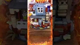 Micro Blocks Music 🎶 Box Windmill Loz mini ideas 💡DIY #microblocks #shorts
