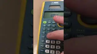 TI-30XS Calculator Speedrun | Domain Error