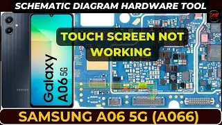 SAMSUNG A06 5G (A066) Touch Screen Not WORKING | Hardware Schematic Diagram jumper | DMR SOLUTION