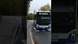 L&auml;nsilinjat nysse yutong U15#finland #tampere #bus #busspotting #yutong