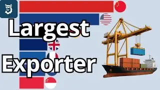 Top 15 Largest Exporting Countries 1960 - 2025
