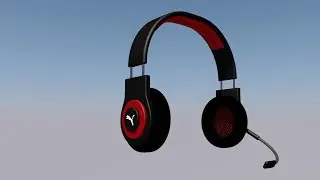 Реклама наушников Cinema 4D