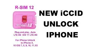 How to add new iccid to RSIM12 unlock iphone