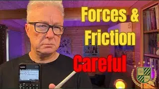 Силы и трение (Q2 A2 P3 Edexcel 2023)