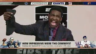 Michael Irvin is SWEATING like he&rsquo;s on the football field! - Stephen A. Smith 😂 | First Take