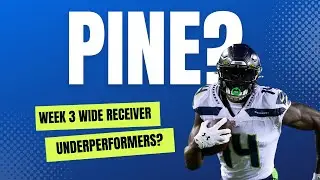 NFL Week 3 Fantasy Football Alert: Wide Receivers to Underperform!