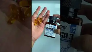 Omega 3 Fish Oil Capsules👌| WOW  Fishoil✅ | #shortvideo #shorts #viralshorts #viralvideo #fishoil